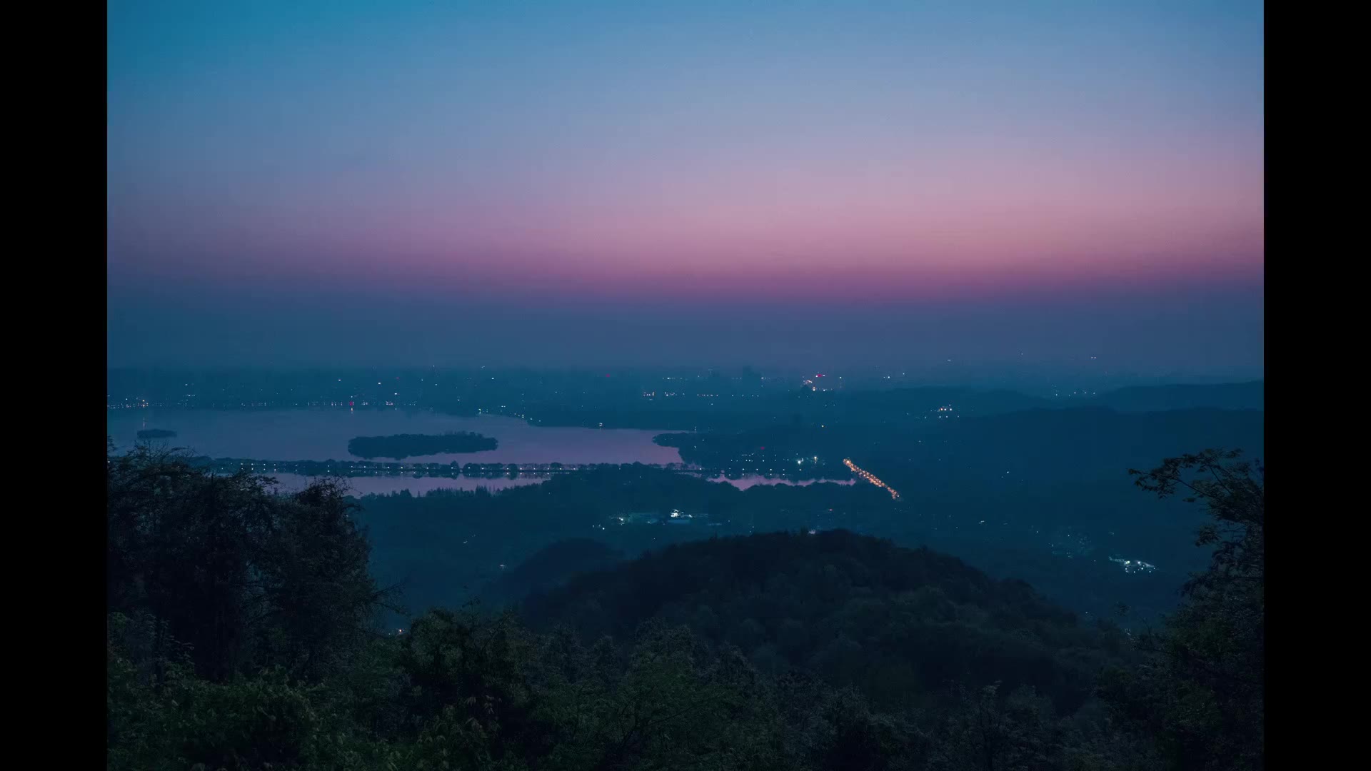 南高峰日出延时